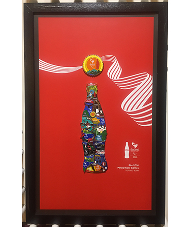 里约2016年残奥会可口可乐每日一PIN徽章套装