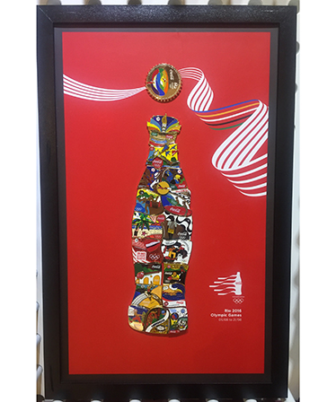 里约2016年奥运会可口可乐每日一PIN徽章套装
